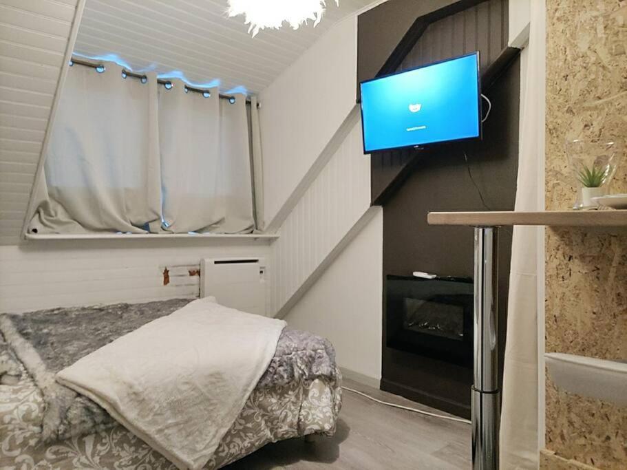 Sur Les Toits, Studio Centre-Ville, Wifi Netflix Montbéliard Extérieur photo